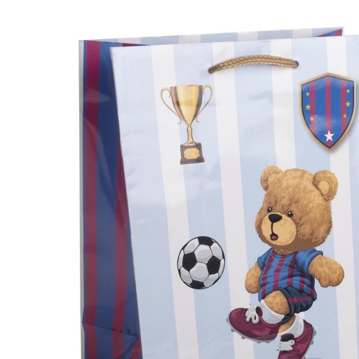 Ajándéktasak, dísztasak focista maci