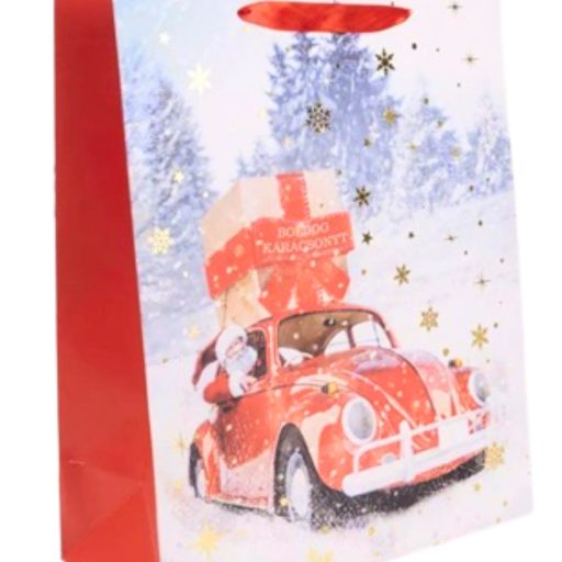 Ajándéktasak, dísztasak karácsonyi közepes