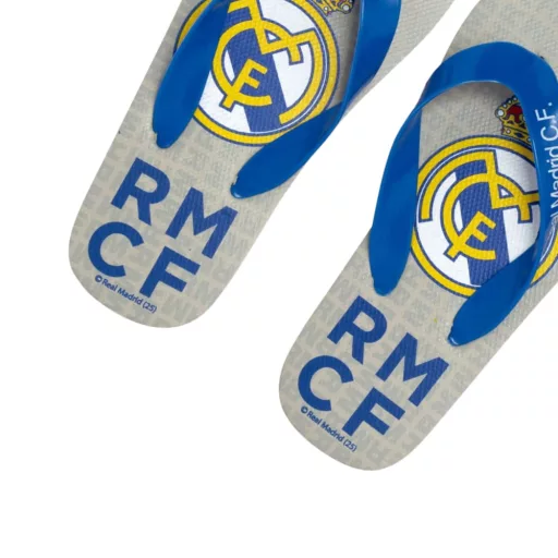 Real Madrid papucs gyerek RMCF szürke