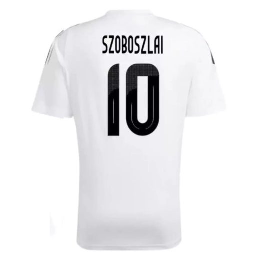 Magyarország mez felső szurkolói Adidas felnőtt fehér T24 SZOBOSZLAI 10