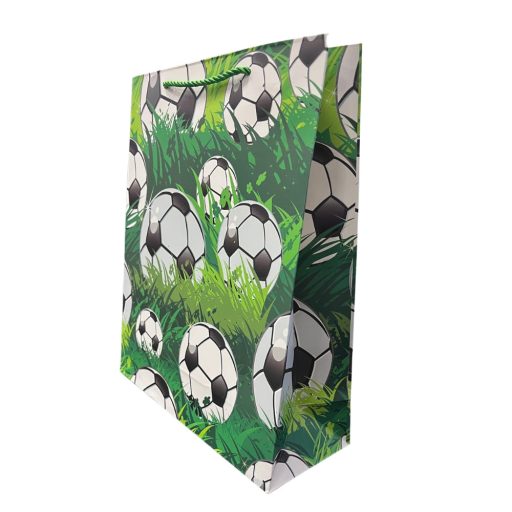 Focis ajándéktasak zöld nagy