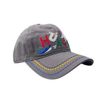 Magyarország baseball sapka gyerek szürke