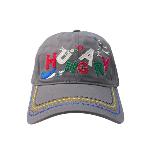 Magyarország baseball sapka gyerek szürke