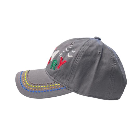 Magyarország baseball sapka gyerek szürke