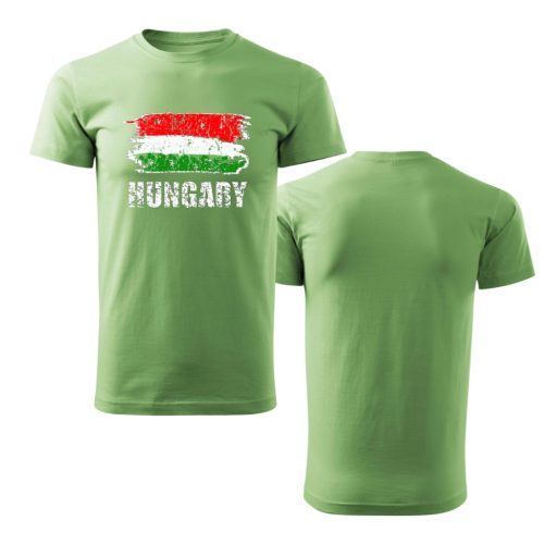Magyarország póló felnőtt Street Flag zöld