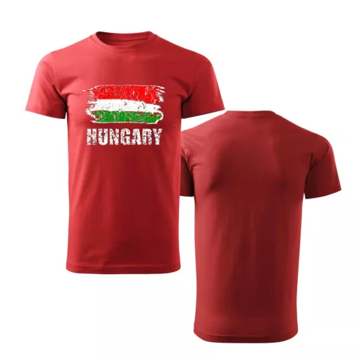 Magyarország póló felnőtt Street Flag piros