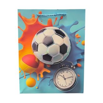 Focis ajándéktasak közepes kék