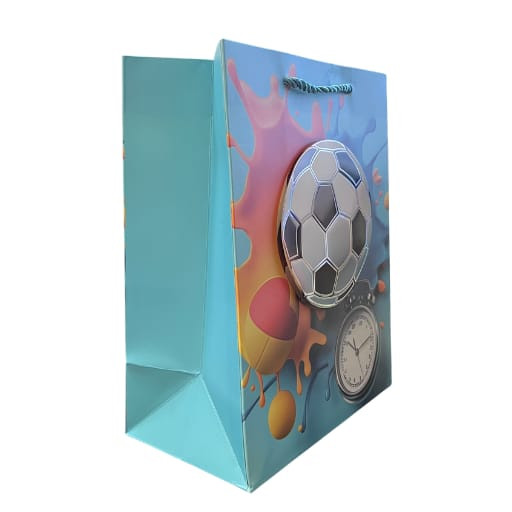 Focis ajándéktasak közepes kék