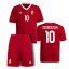 Magyarország mez garnitúra szurkolói Adidas gyerek piros felső piros alsó  Szoboszlai 10
