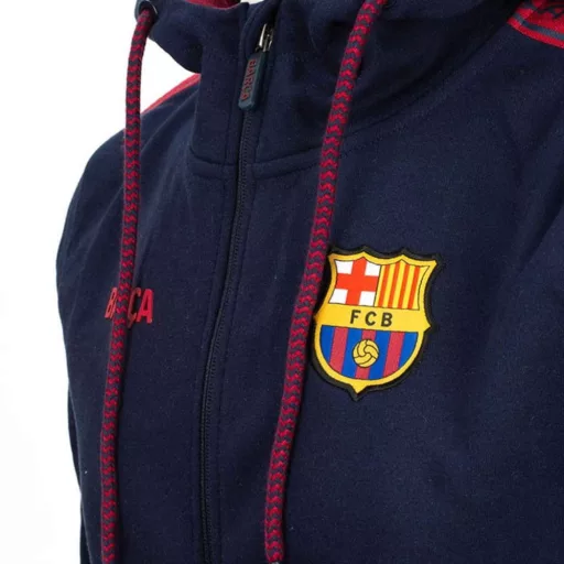 Barcelona pulóver kapucnis zippes felnőtt N.4