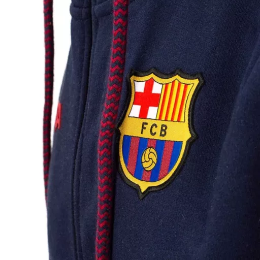 Barcelona pulóver kapucnis zippes felnőtt N.4