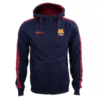 Barcelona pulóver kapucnis zippes felnőtt N.4