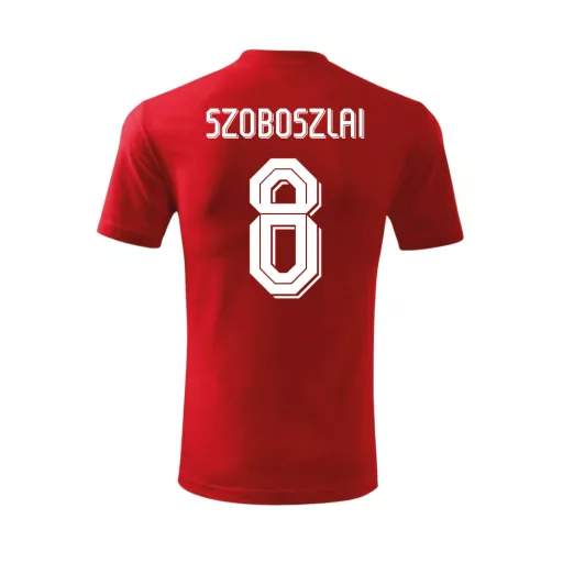 Liverpool póló felnőtt Adidas piros LFC Szoboszlai 9