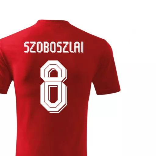 Liverpool póló felnőtt Adidas piros LFC Szoboszlai 9