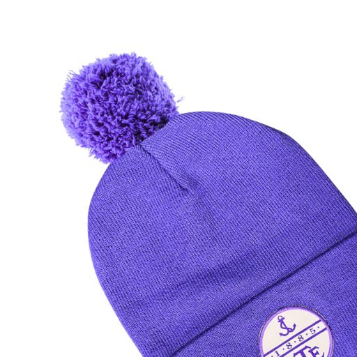 UTE sapka kötött visszahajtós gyerek bojtos