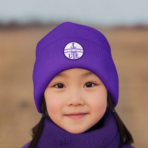 UTE sapka kötött visszahajtós gyerek