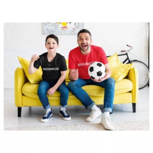 Magyarország póló gyerek fekete