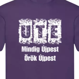 Ute póló szurkolói gyerek Mindig Újpest