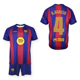   Barcelona mez garnitúra szurkolói HOME gyerek 25/26 - R. ARAUJO