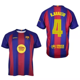   Barcelona mez felső szurkolói HOME gyerek 2025-26 - R. ARAUJO