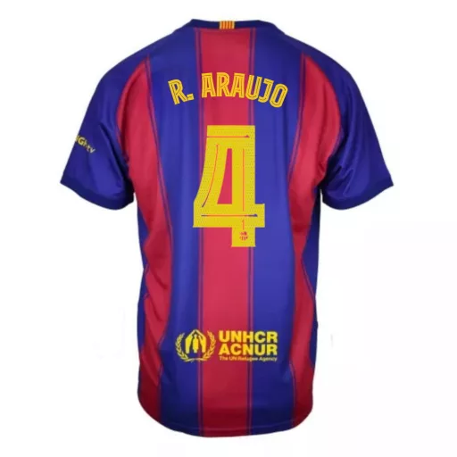 Barcelona mez felső szurkolói HOME felnőtt 2025-26 - R. ARAUJO