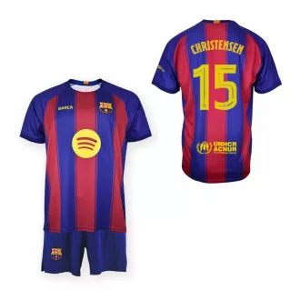   Barcelona mez garnitúra szurkolói HOME gyerek 25/26 - CHRISTENSEN