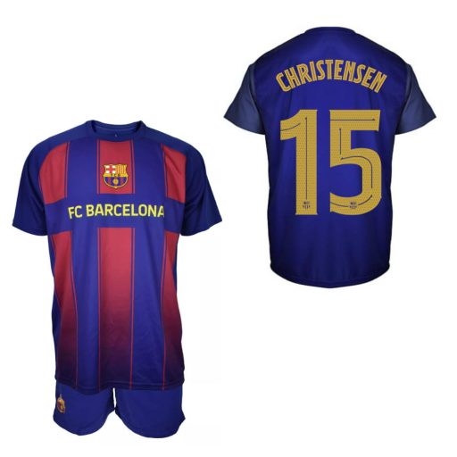 Barcelona mez garnitúra FAN gyerek 25/26 - CHRISTENSEN