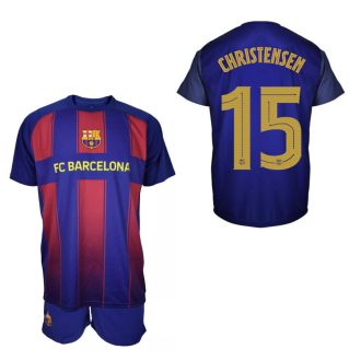 Barcelona mez garnitúra FAN gyerek 25/26 - CHRISTENSEN
