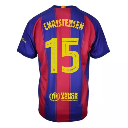 Barcelona mez felső szurkolói HOME felnőtt 2025-26 - CHRISTENSEN