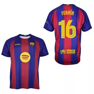   Barcelona mez felső szurkolói HOME gyerek 2025-26 - FERMÍN