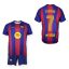 Barcelona mez garnitúra szurkolói HOME gyerek 25/26 - FERRAN