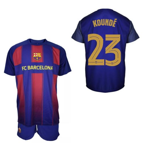 Barcelona mez garnitúra FAN gyerek 25/26 - KOUNDÉ