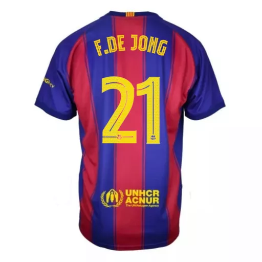 Barcelona mez felső szurkolói HOME felnőtt 2025-26 - F. DE JONG