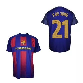   Barcelona mez felső szurkolói FAN gyerek 2025-26 - F. DE JONG