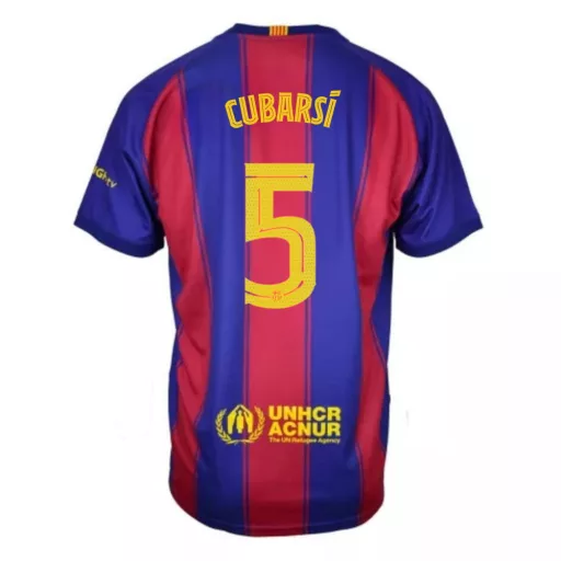 Barcelona mez felső szurkolói HOME gyerek 2025-26 - CUBARSÍ