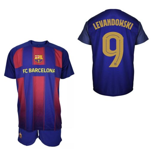 Barcelona mez garnitúra FAN gyerek 25/26 - LEWANDOWSKI