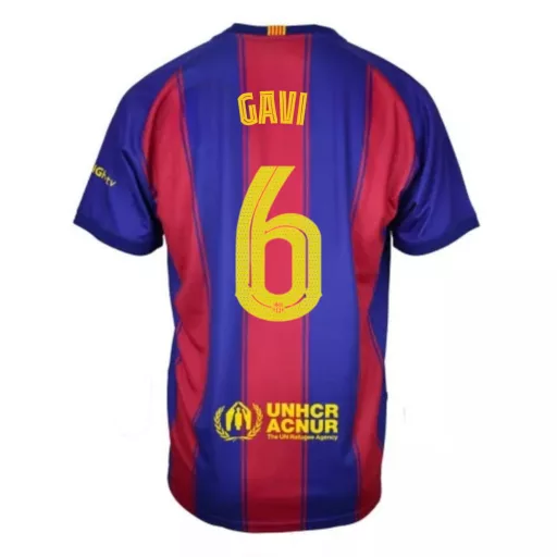 Barcelona mez felső szurkolói HOME gyerek 2025-26 - GAVI