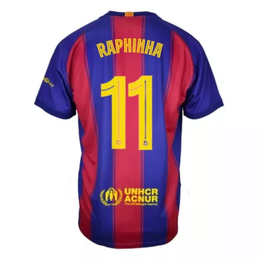 Barcelona mez felső szurkolói HOME felnőtt 2025-26 - RAPHINHA