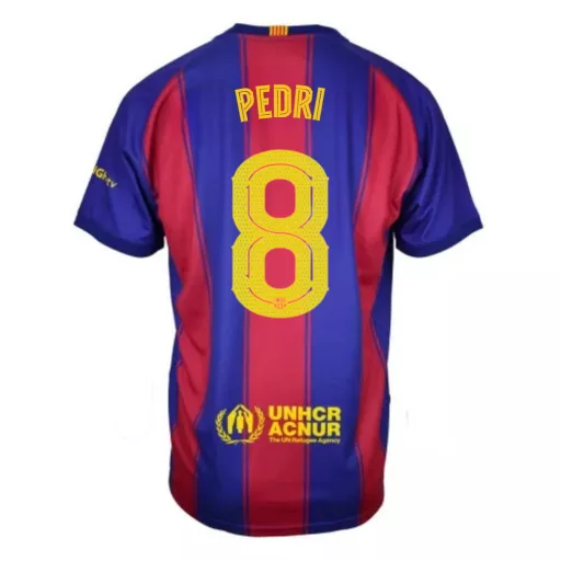 Barcelona mez felső szurkolói HOME gyerek 2025-26 - PEDRI
