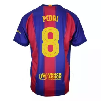 Barcelona mez felső szurkolói HOME gyerek 2025-26 - PEDRI
