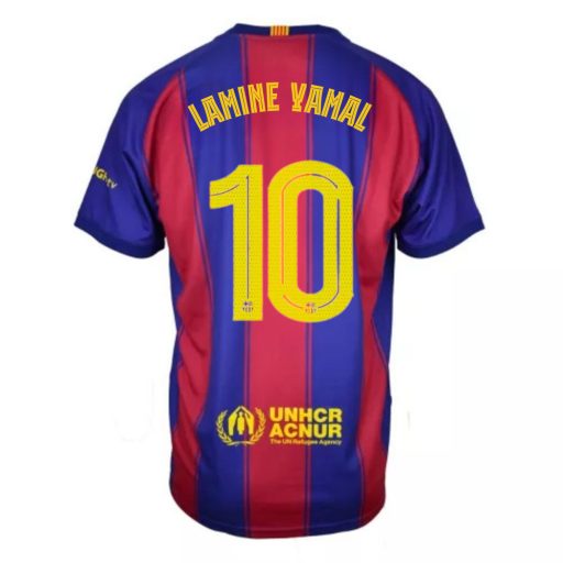 Barcelona mez garnitúra szurkolói HOME gyerek 25/26 - LAMINE YAMAL