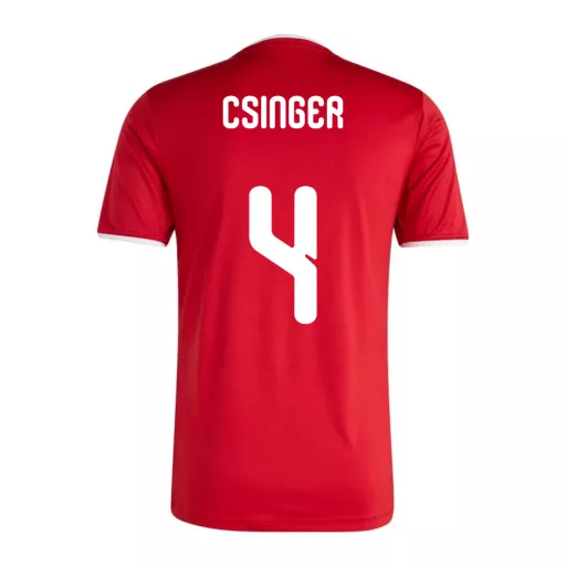Magyarország mez felső szurkolói Adidas piros felnőtt - CSINGER