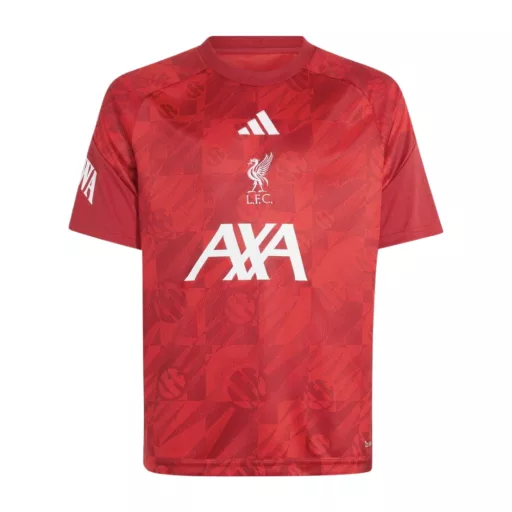 Liverpool mez felső gyerek Adidas AXA 2026-27 Szoboszlai 8 Premier League betűtípus