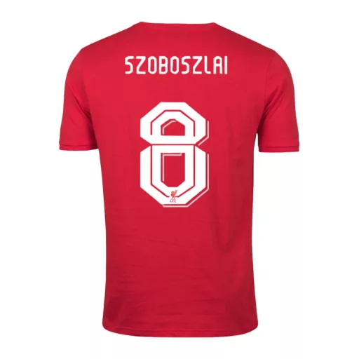 Liverpool póló felnőtt Adidas pamut LFC - Szoboszlai 8