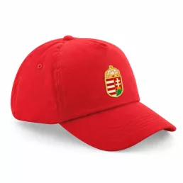 Magyarország baseball sapka gyerek piros címeres
