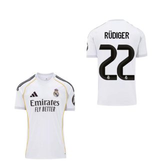   Real Madrid mez felső Adidas HOME felnőtt 2025-26 - RÜDIGER 22