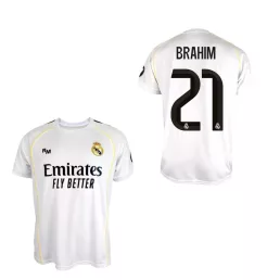   Real Madrid mez felső szurkolói gyerek Home 2025-26 - BRAHIM 21