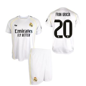   Real Madrid mez garnitúra gyerek szurkolói 2025-26 - FRAN GARCÍA 20