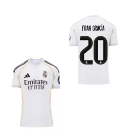   Real Madrid mez felső Adidas HOME felnőtt 2025-26 - FRAN GARCÍA 20