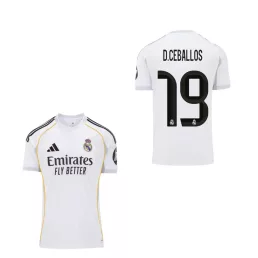  Real Madrid mez felső Adidas HOME felnőtt 2025-26 - D. CEBALLOS 19